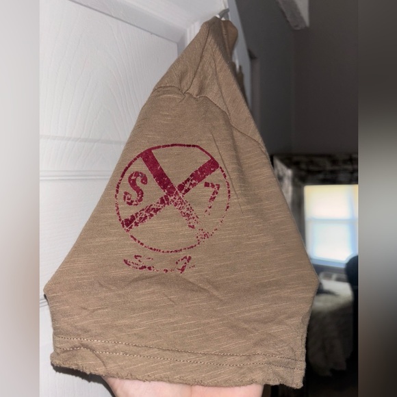 Rare new Seven 7 super cool ever neck NEW vintage flawless slightly perfect vee - Picture 8 of 14